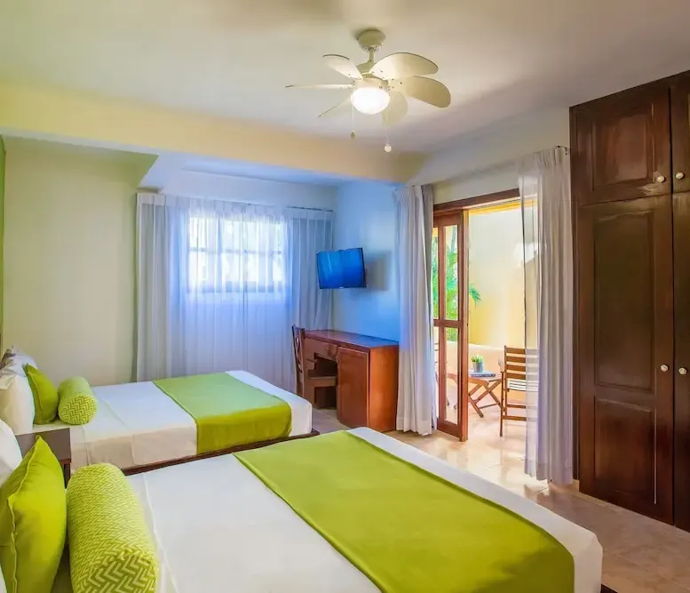 Standard Double Room at whala!bávaro — photo supplied by the resort