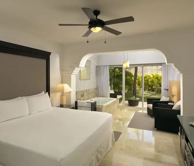 Family Room Tropical Palms at Meliá Caribe Beach Resort — photo supplied by the resort