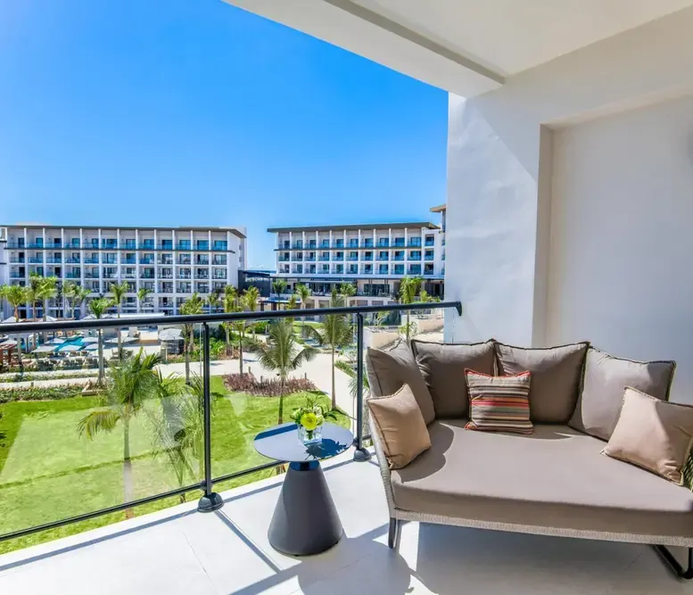 Junior King Suite with Resort View at Hyatt Zilara Cap Cana — photo supplied by the resort