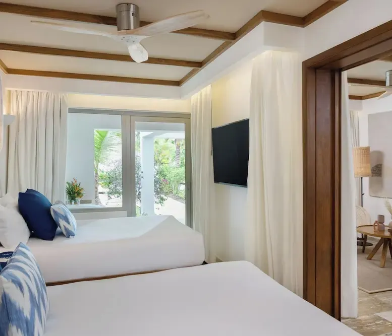 Zel Two Bedroom Master Suite Swimup at ZEL Punta Cana by Meliá & Rafa Nadal — photo supplied by the resort
