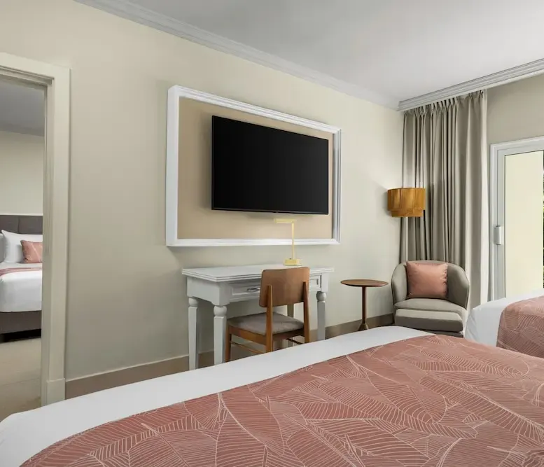 Junior Suite - 1 King Bed and 2 Double Beds at Wyndham Alltra Punta Cana — photo supplied by the resort