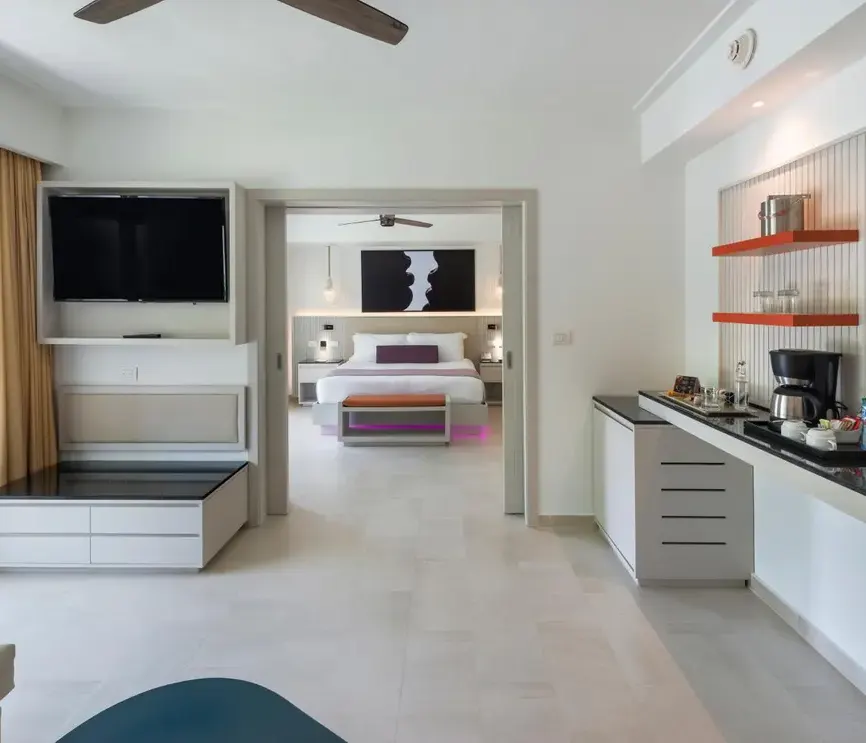 Luxury Presidential one bedroom suite Diamond Club at Royalton CHIC Punta Cana — photo supplied by the resort