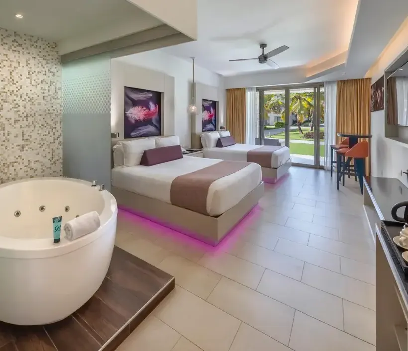 Luxury Junior Suite at Royalton CHIC Punta Cana — photo supplied by the resort