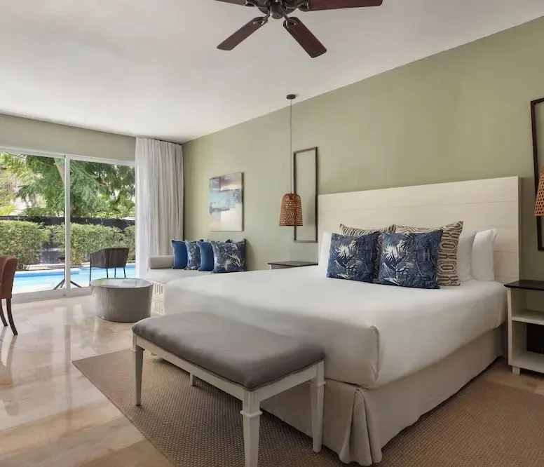 Sun Club Jr. Suite Swim out- Adults Only Double at Sunscape Coco Punta Cana — photo supplied by the resort