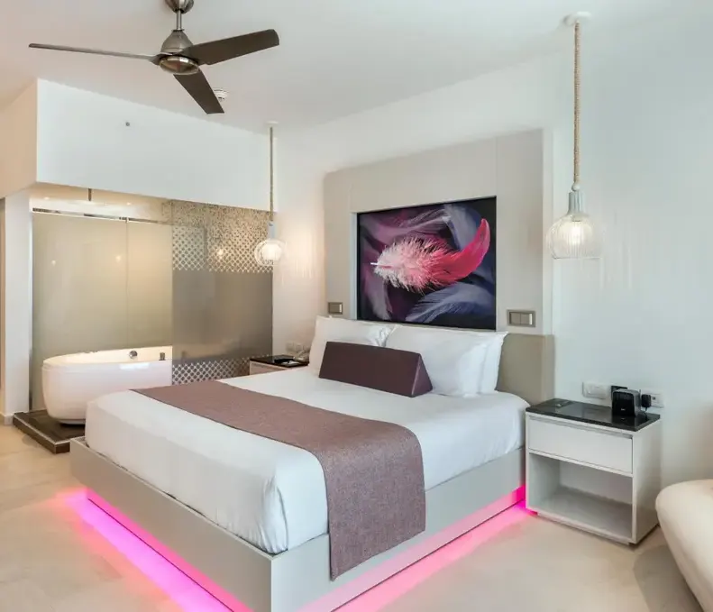 Luxury Junior Suite at Royalton CHIC Punta Cana — photo supplied by the resort