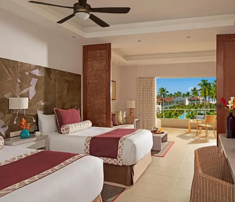 Deluxe Pool View Double at Dreams Royal Beach Punta Cana — photo supplied by the resort