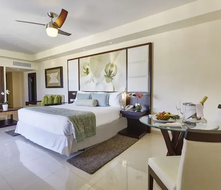 Luxury Ocean View Room Diamond Club at Hideaway at Royalton Punta Cana — photo supplied by the resort