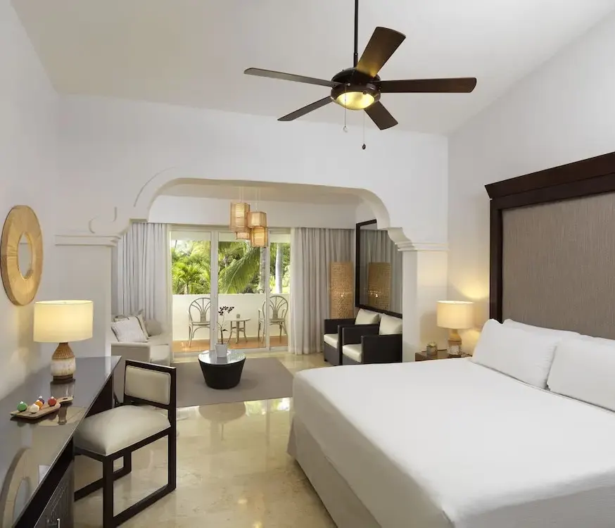 Deluxe Room at Meliá Caribe Beach Resort — photo supplied by the resort