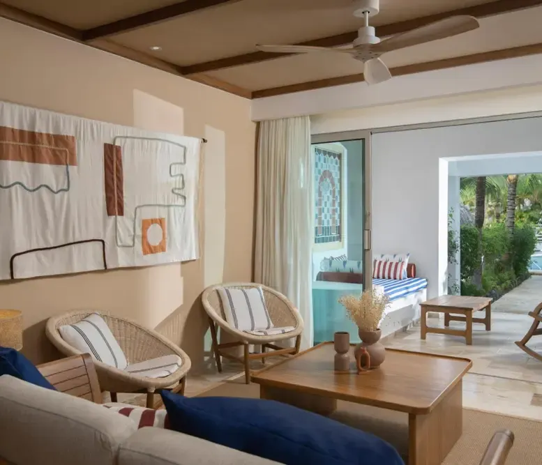 Zel Swimup Master Suite at ZEL Punta Cana by Meliá & Rafa Nadal — photo supplied by the resort