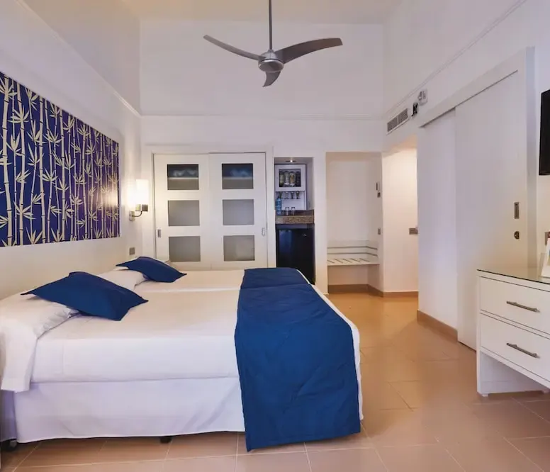 Standard Room (L) at Riu Bambu — photo supplied by the resort
