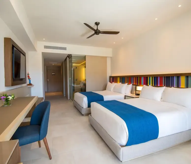 Oceanfront Club Junior Double Suite at Hyatt Zilara Cap Cana — photo supplied by the resort