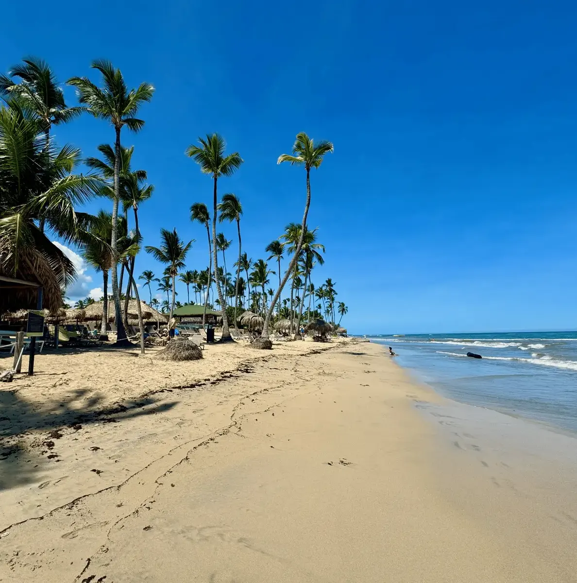 Grand Sirenis hotel beach