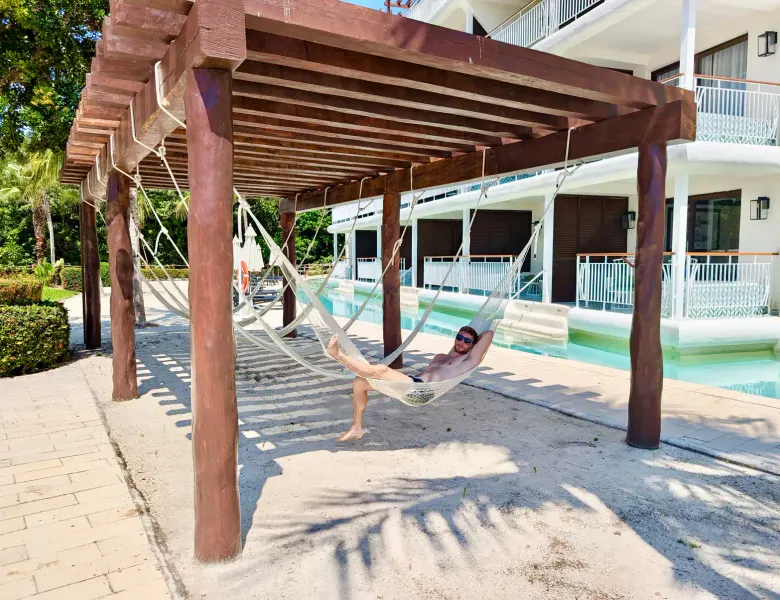 Ocean Riviera Paradise - chilling in a hammock