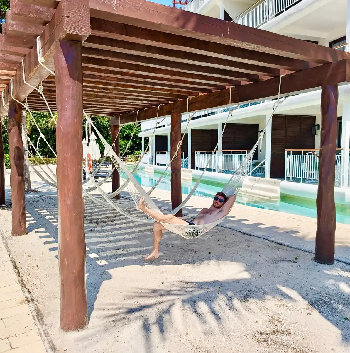 Ocean Riviera Paradise - chilling in a hammock