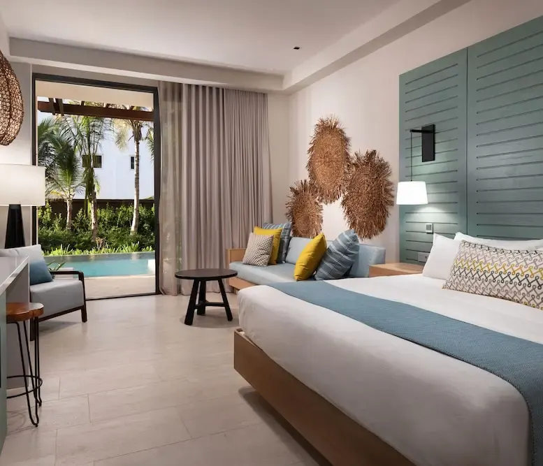Resort King - Swim Up Junior Suite at Lopesan Costa Bavaro Resort, Spa & Casino — photo supplied by the resort