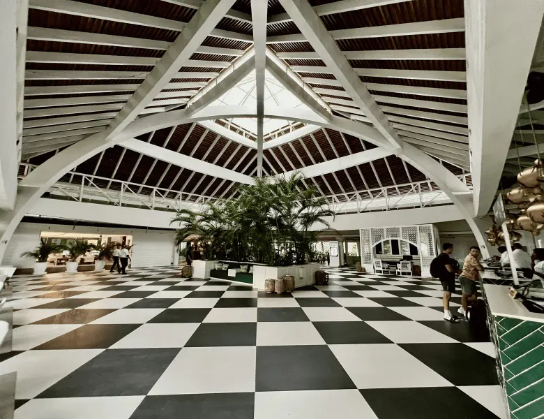 Hotel lobby