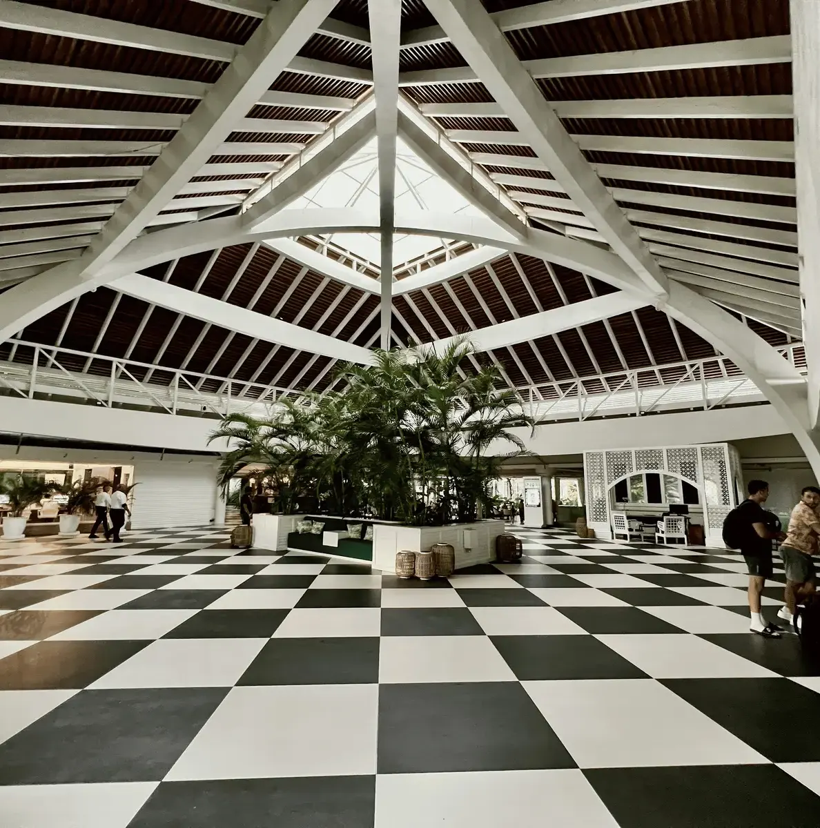 Hotel lobby