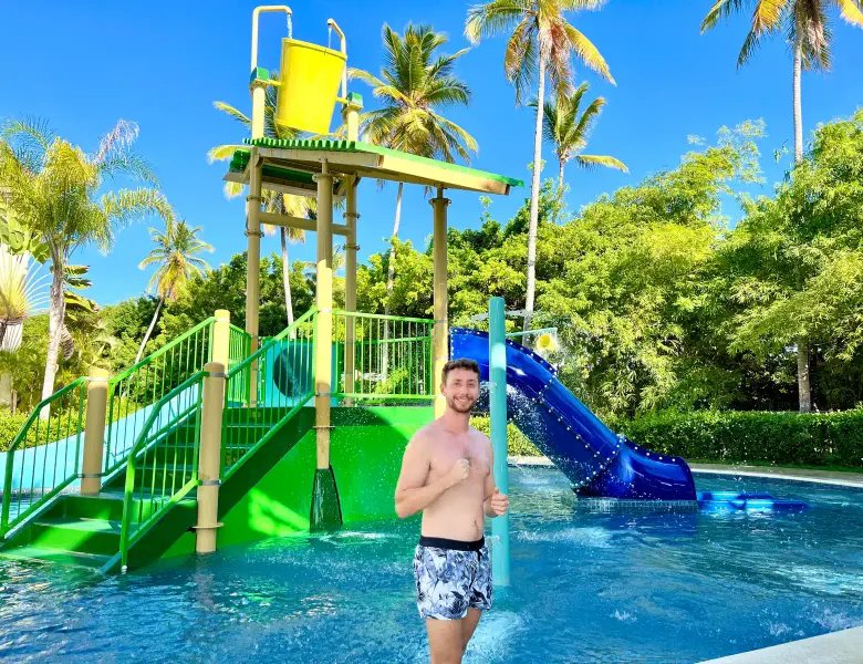 Dreams Royal Punta Cana- water slides for kids