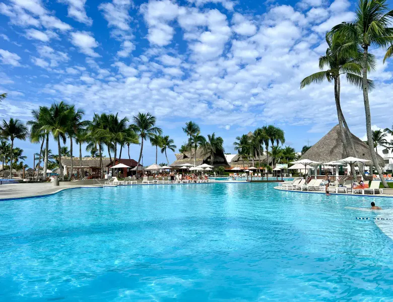 Huge family pool