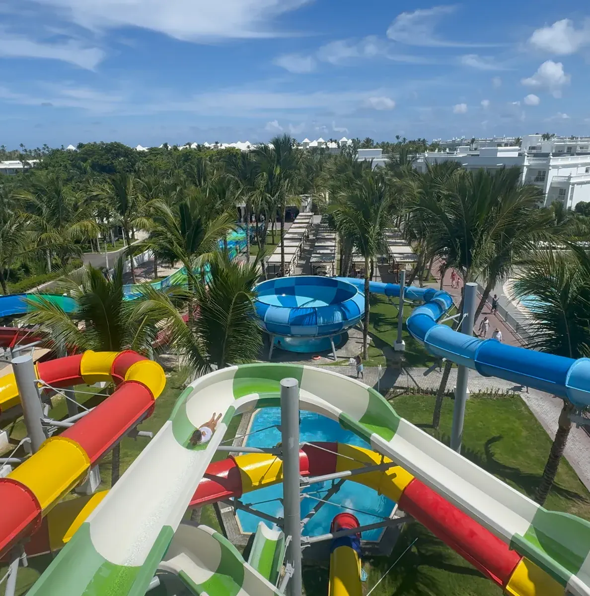 water slides-RIU Palace Bavaro
