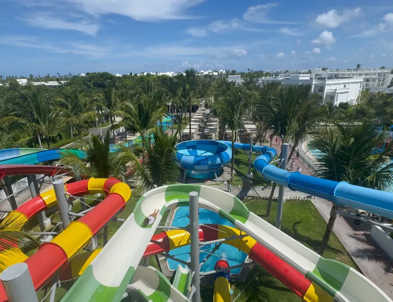 water slides-RIU Palace Bavaro