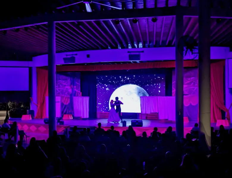 Evening shows at the hotel
