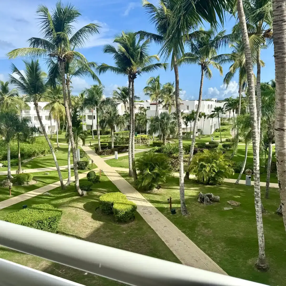 Gardens and walking areas