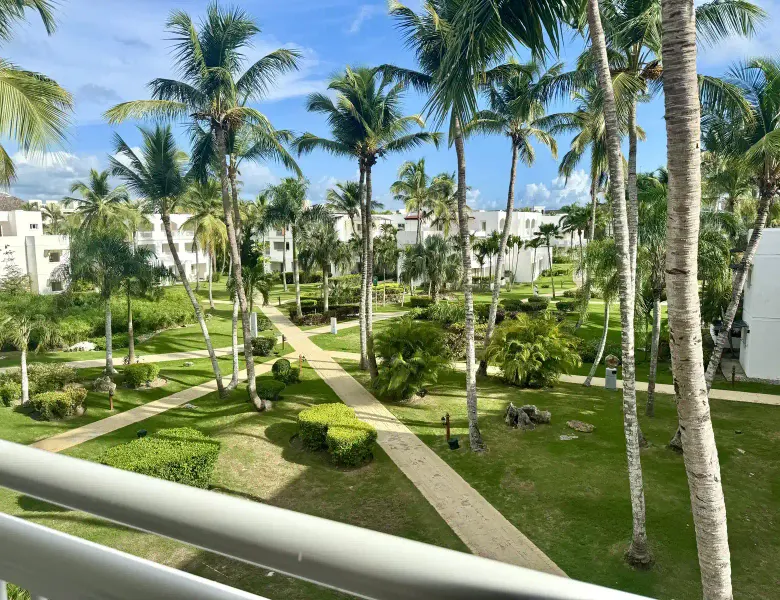 Gardens and walking areas