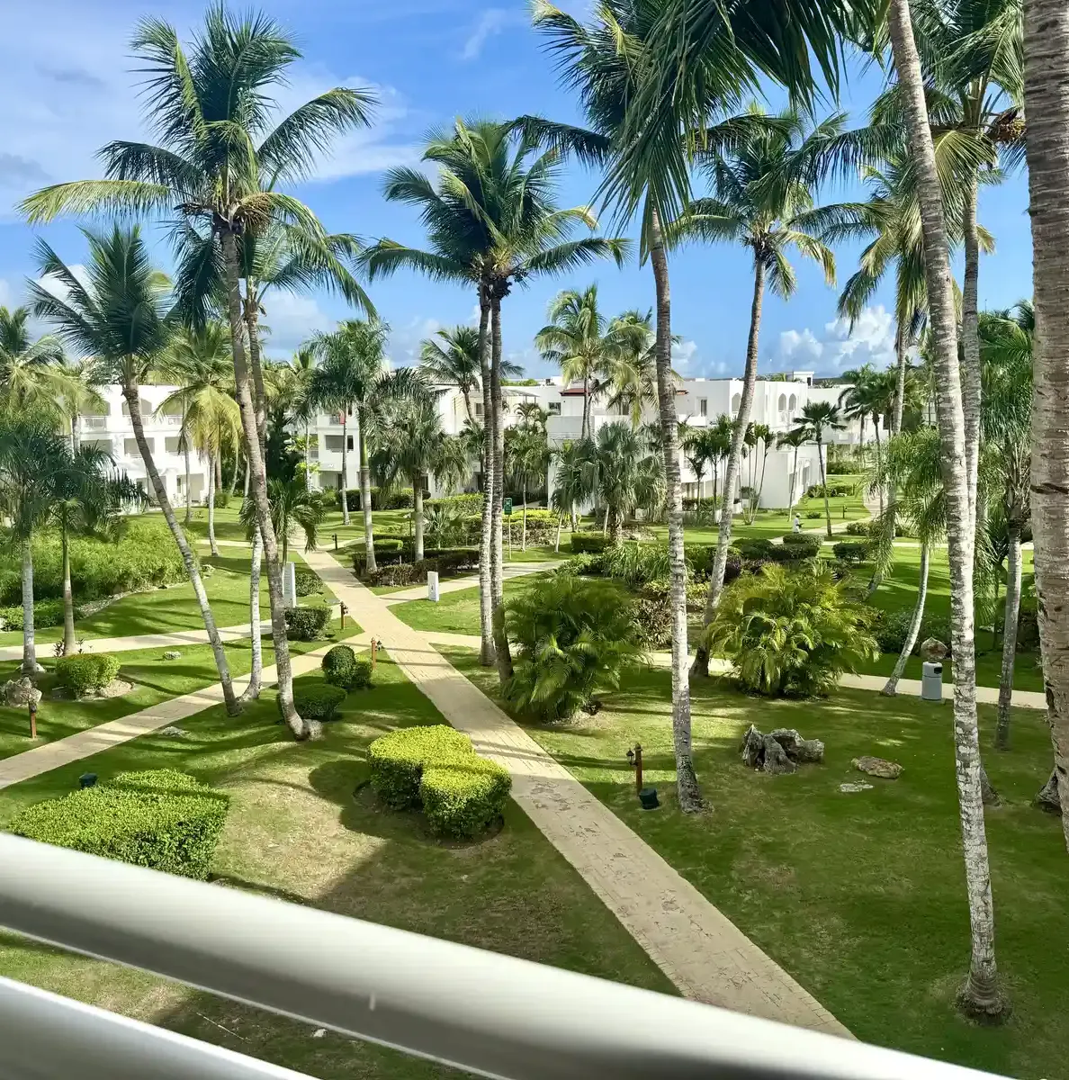 Gardens and walking areas
