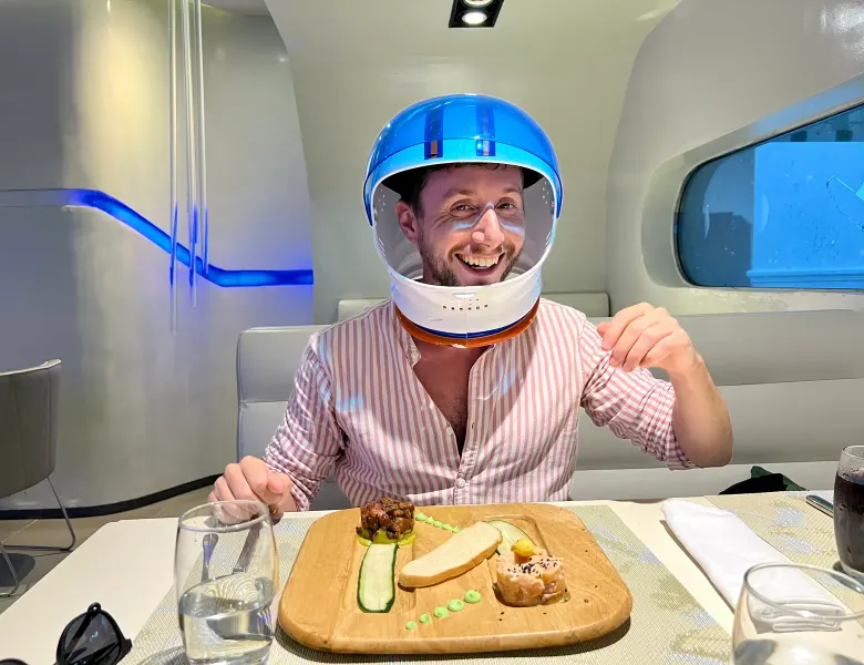Nickelodeon Punta Cana - space dinner