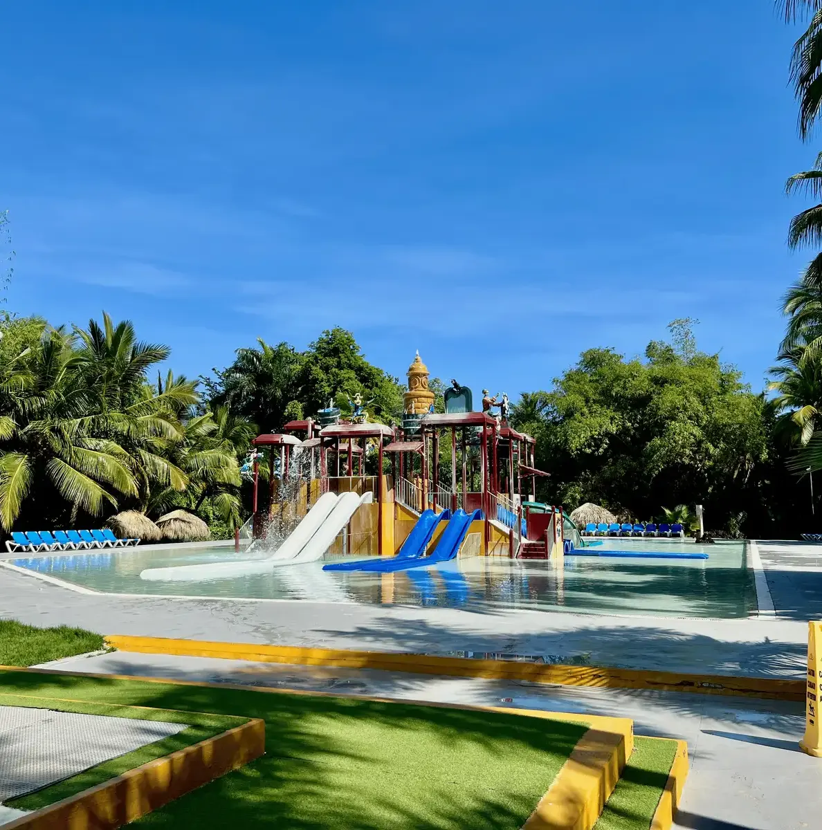 Slide area
