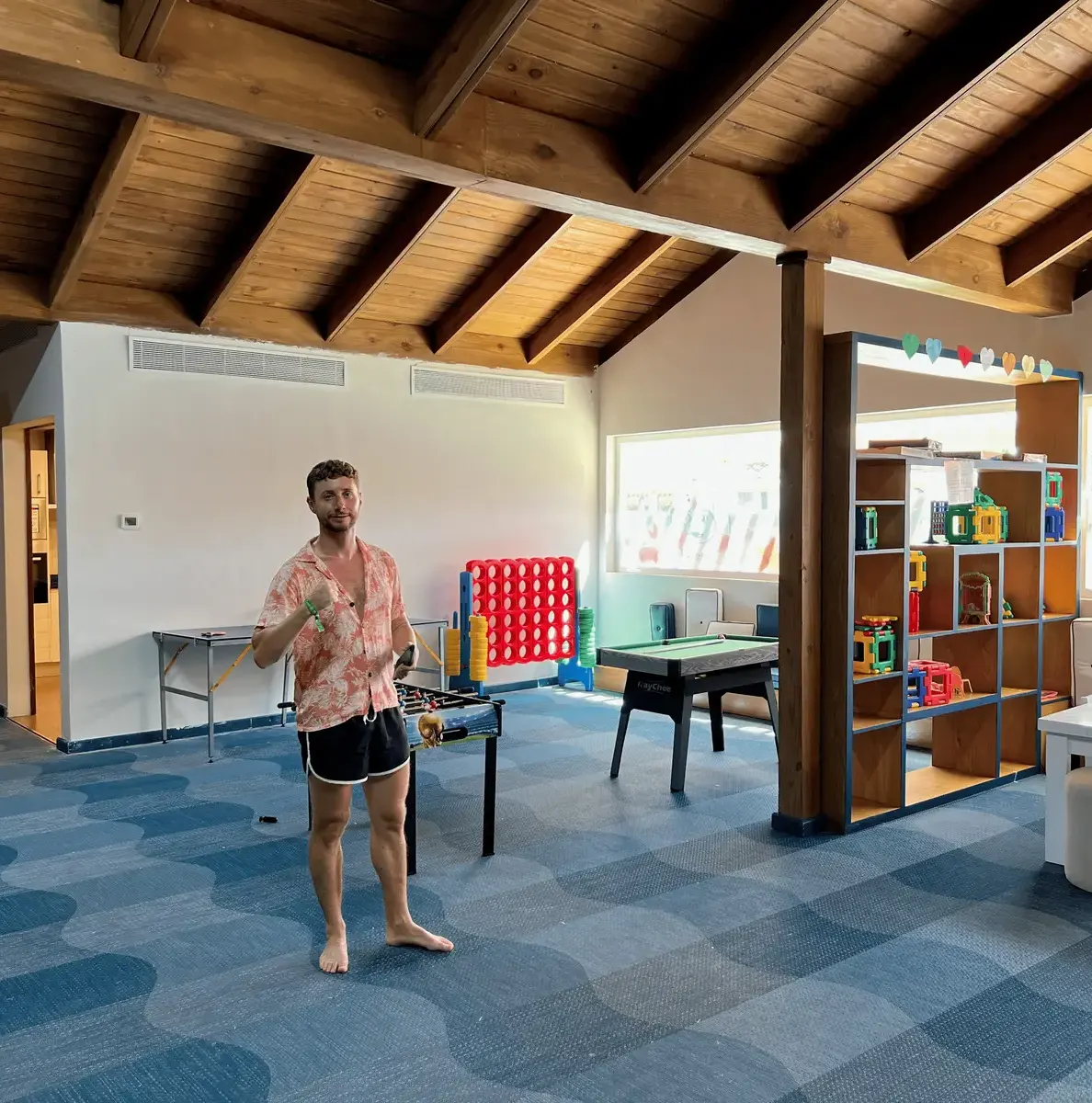 Kids play area
