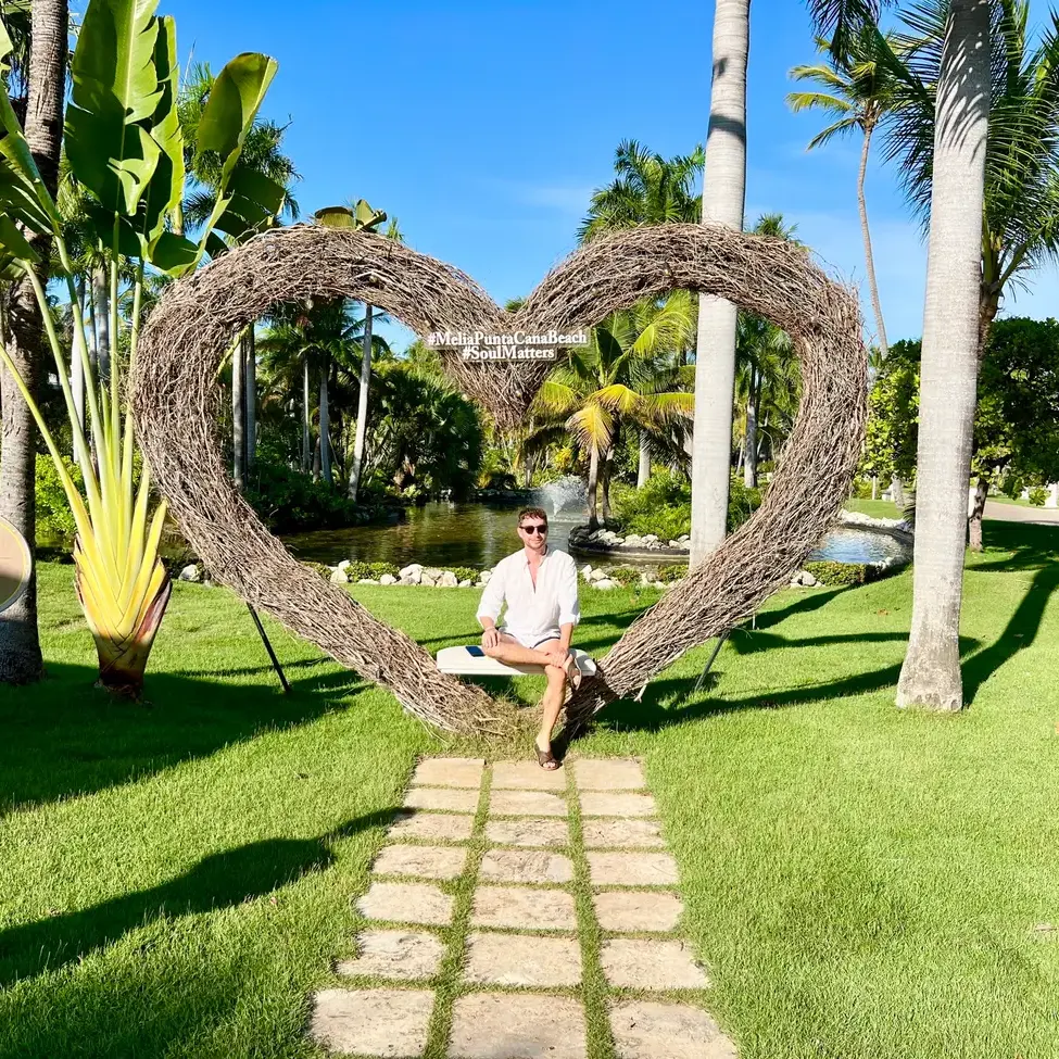 The grounds at Meliá Punta Cana Beach.