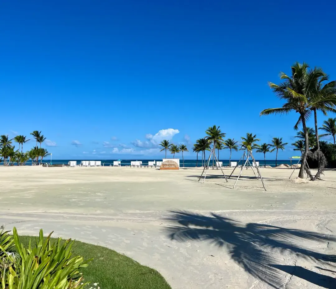 The grounds at Dreams Cap Cana.
