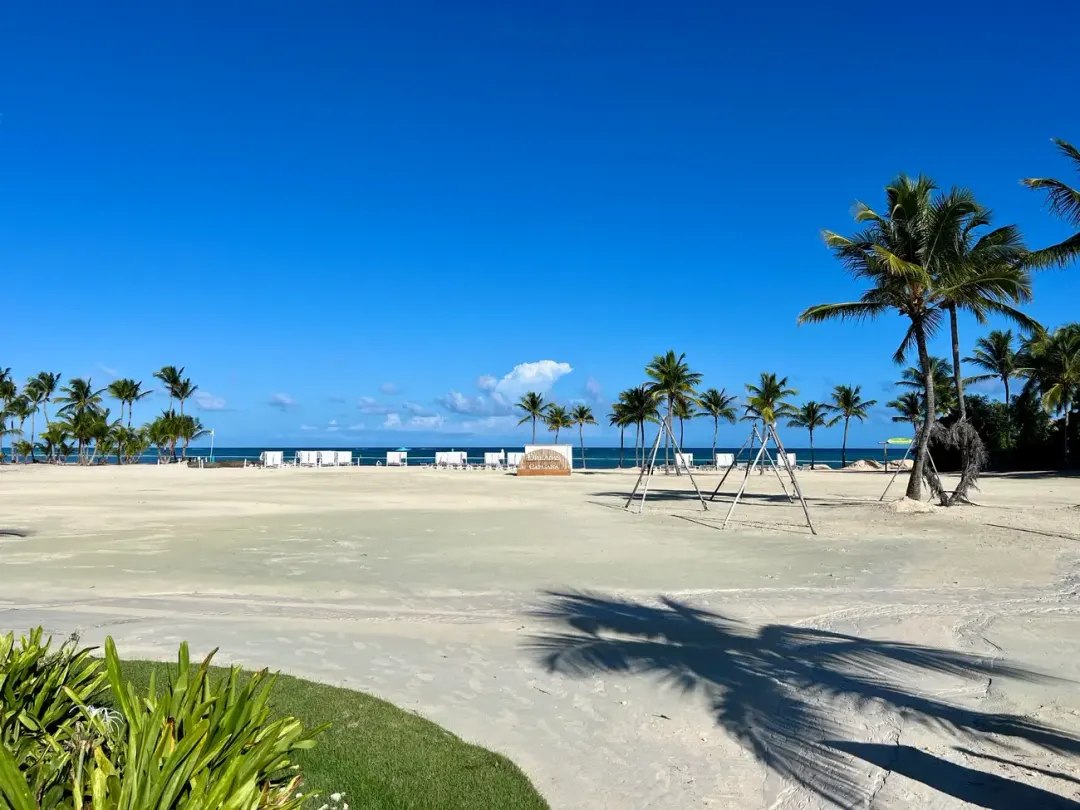 The grounds at Dreams Cap Cana.