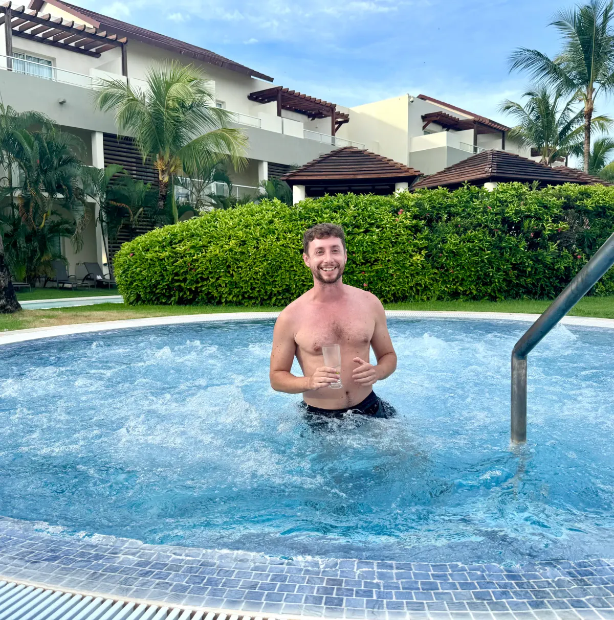Terrace jacuzzi