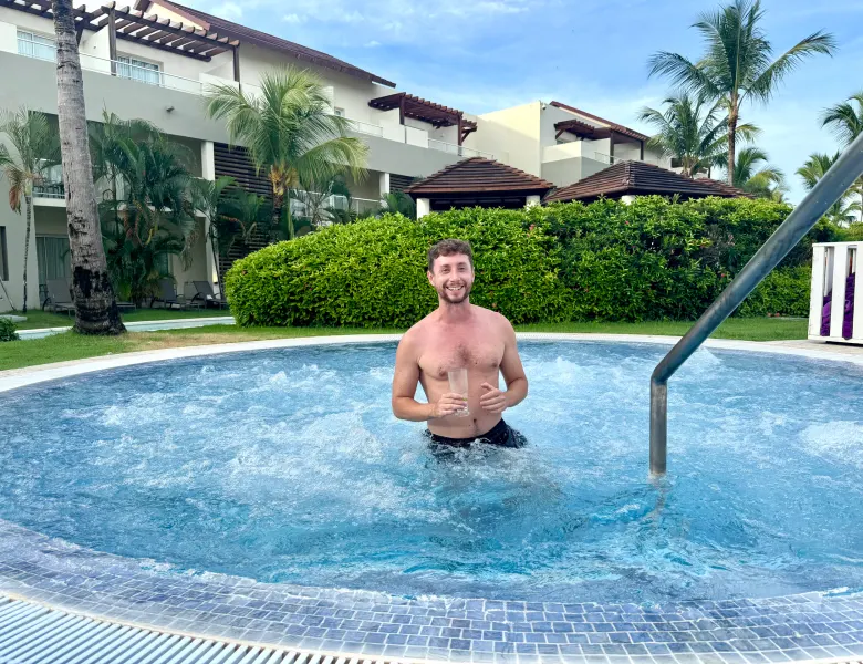 Terrace jacuzzi