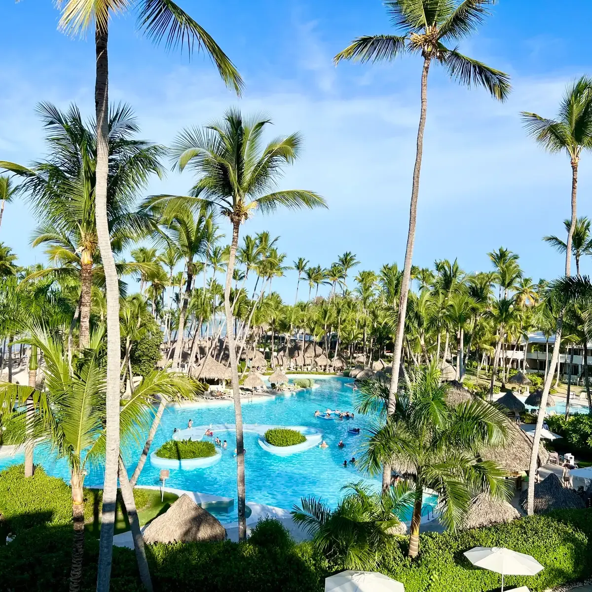 A pool at Meliá Punta Cana Beach.