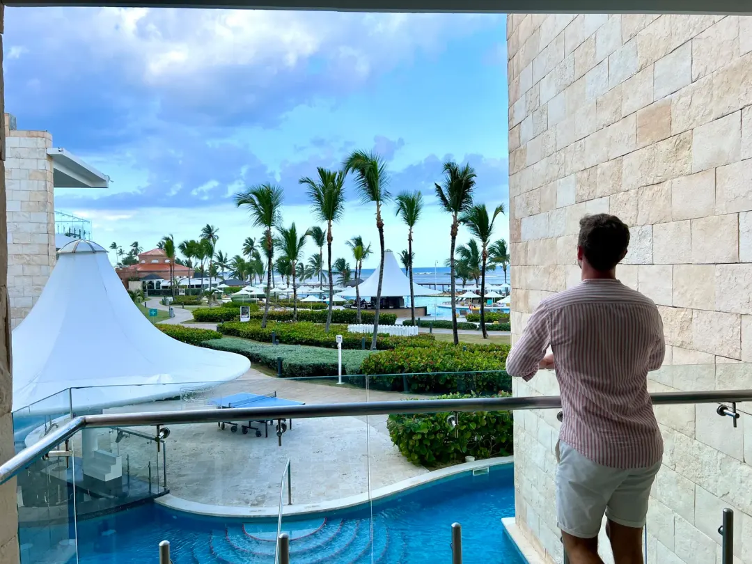 The splash pool at Nickelodeon Punta Cana, mid-afternoon.