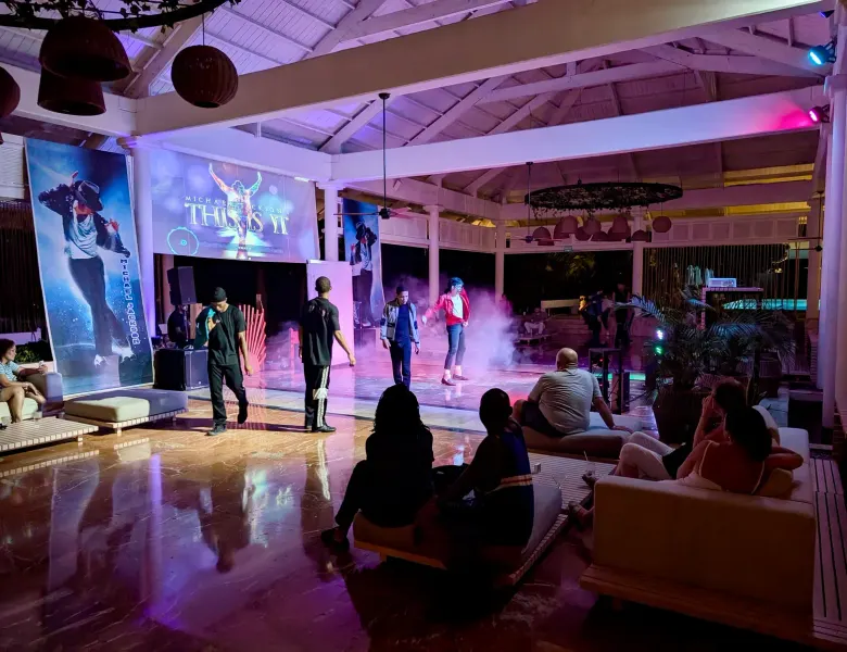 The evening show